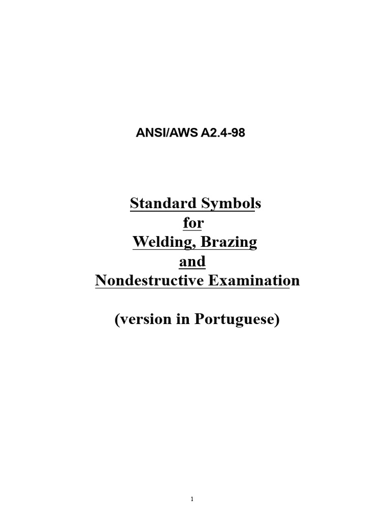 Welding Symbols and Standards Guide | PDF | Nondestructive Testing ...