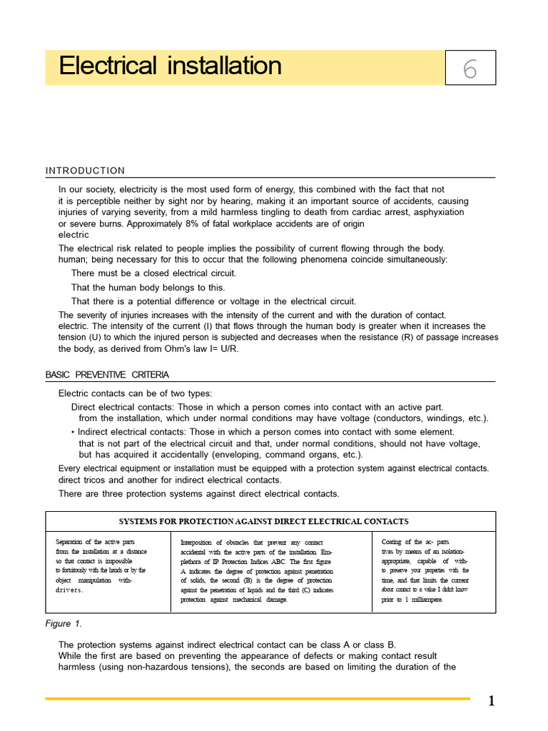 Electrical Safety and Installation Guidelines | PDF | High Voltage ...