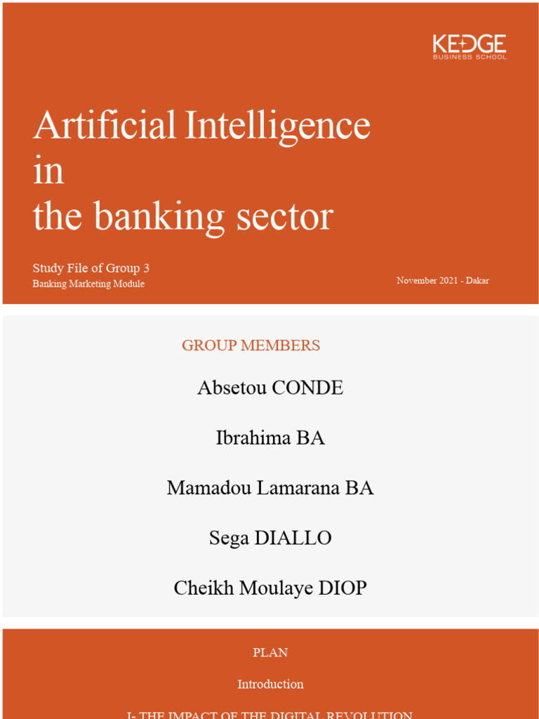 AI's Impact on Banking Sector Dynamics | PDF | Artificial Intelligence ...
