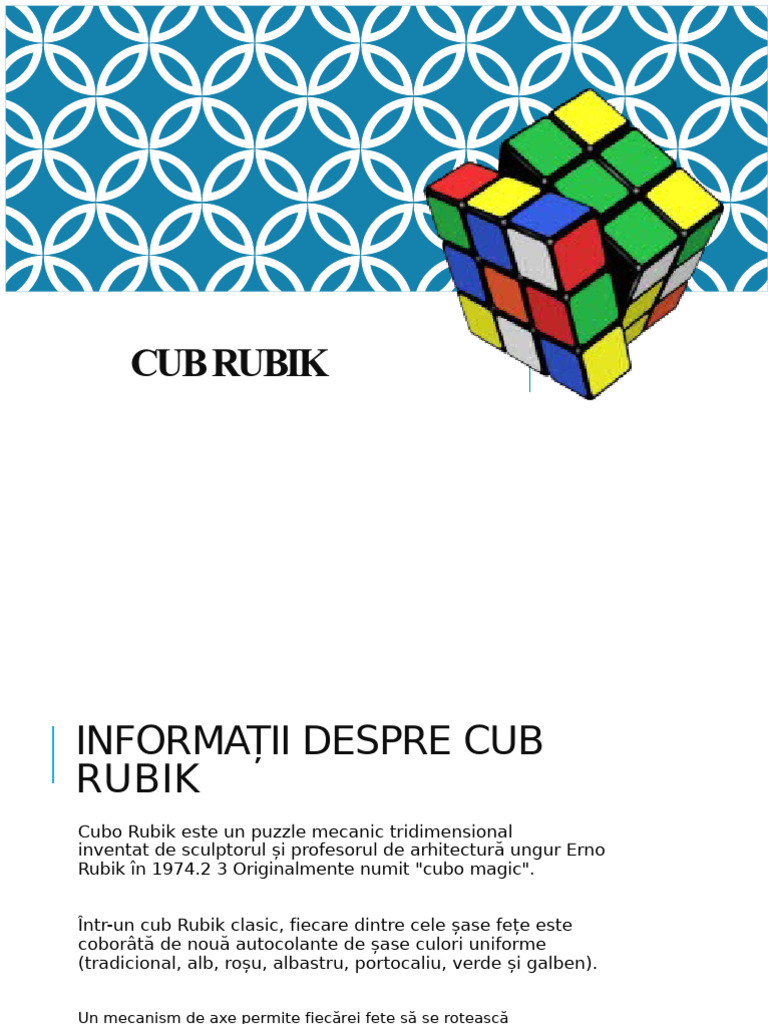 Cubic Rubik | PDF