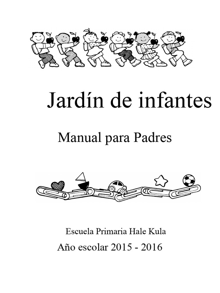 Manual de Jardín de Infantes | PDF | Educación de la primera infancia ...