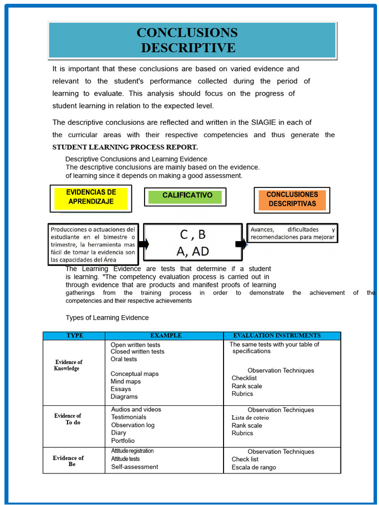 Primary Descriptive Conclusion 2021-2022 | PDF | Shape | Evidence