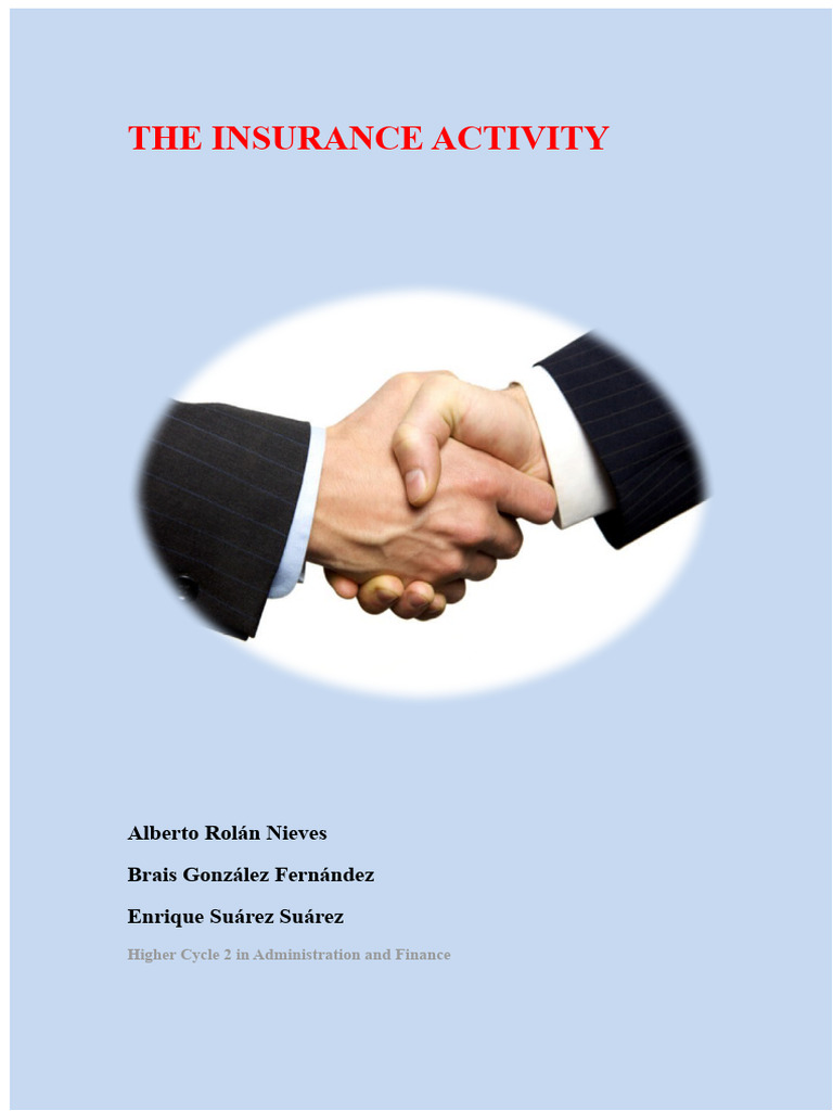 Overview of Insurance Sector Activities | PDF | Insurance | Taxes