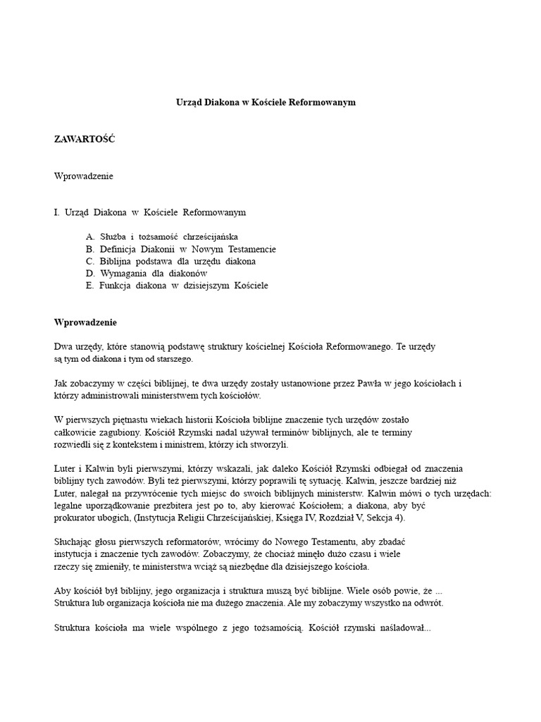 Diakoni | PDF