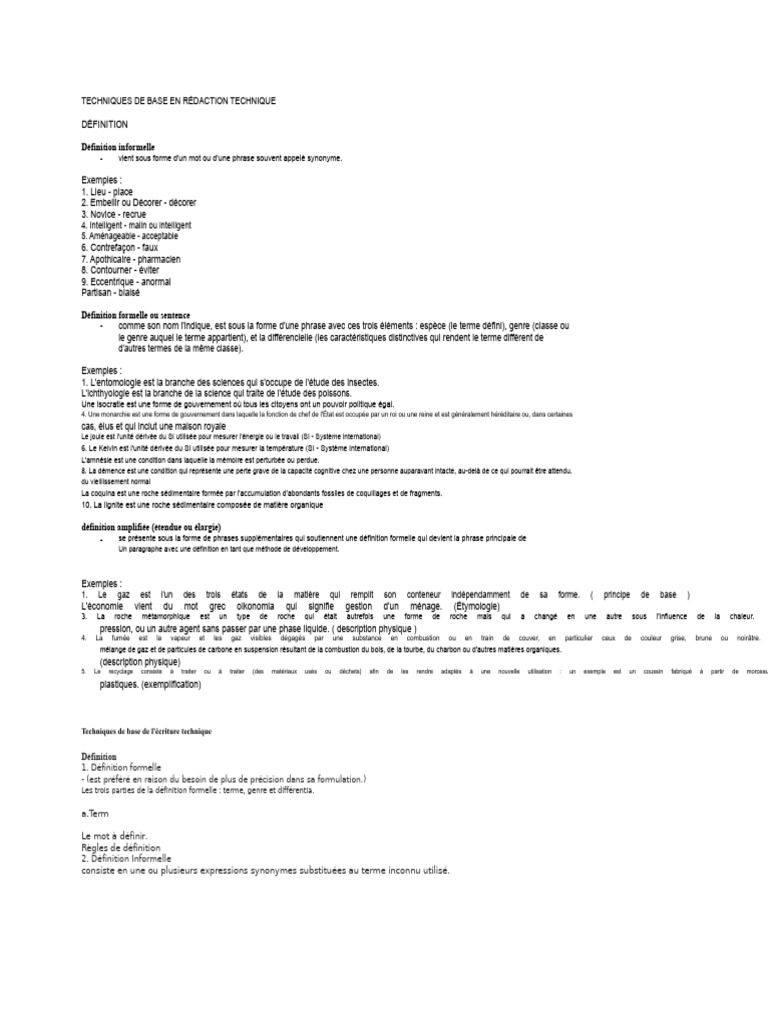 Techniques de Base en Rédaction Technique | PDF | Métaux | Cristal
