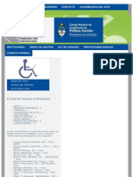 CONADIS. DISCAPACIDAD:Accesibilidad Del Sitio