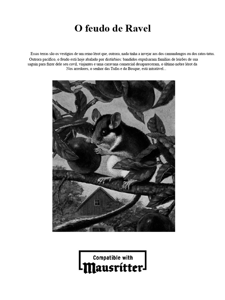 Aventura no Feudo de Ravel: Mistérios e Conflitos | PDF