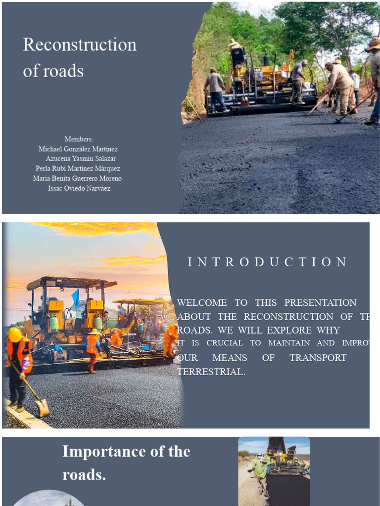 Road Reconstruction | PDF | Road | Road Surface