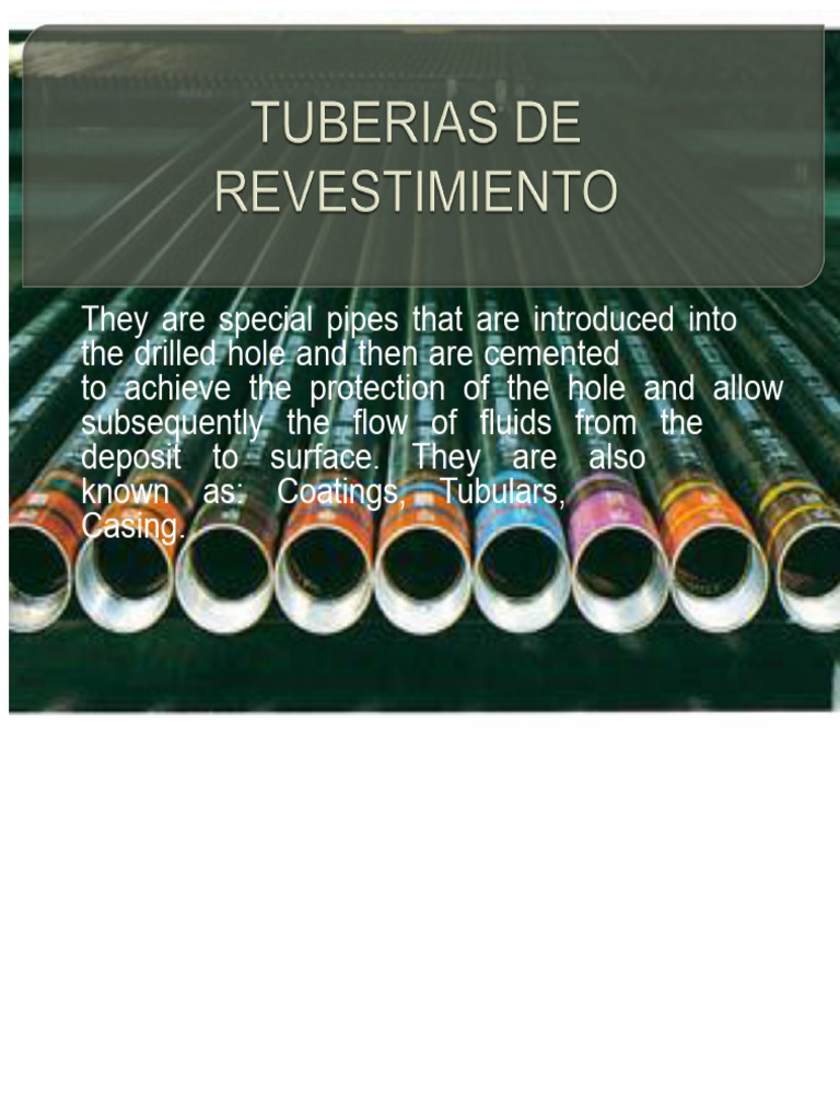 Casing and Coating Pipes in Drilling | PDF | Casing (Borehole) | Oil Well