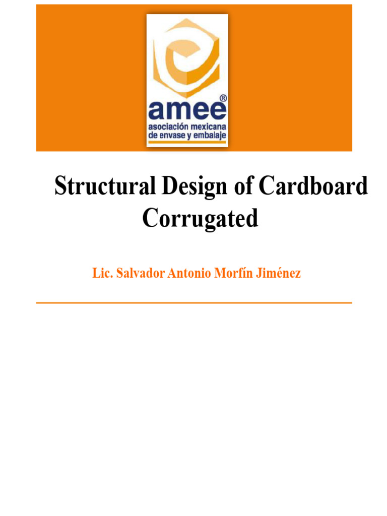 Cardboard Structural Design Guide | PDF | Paper | Pulp (Paper)