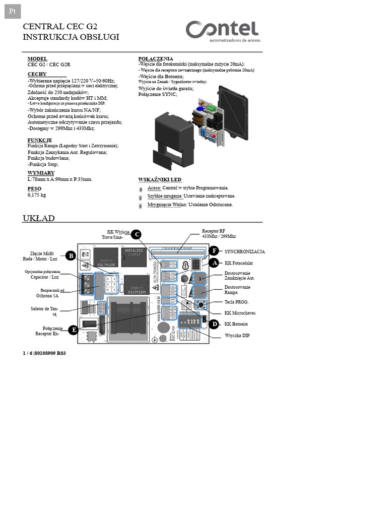 R03 - Podręcznik CEC G2 PT PDF | PDF