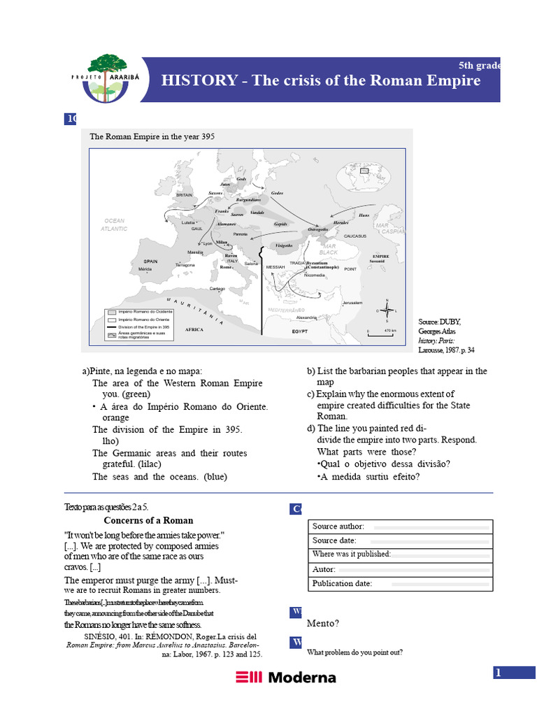 Crisis of the Roman Empire Explained | PDF | Roman Empire | Early ...