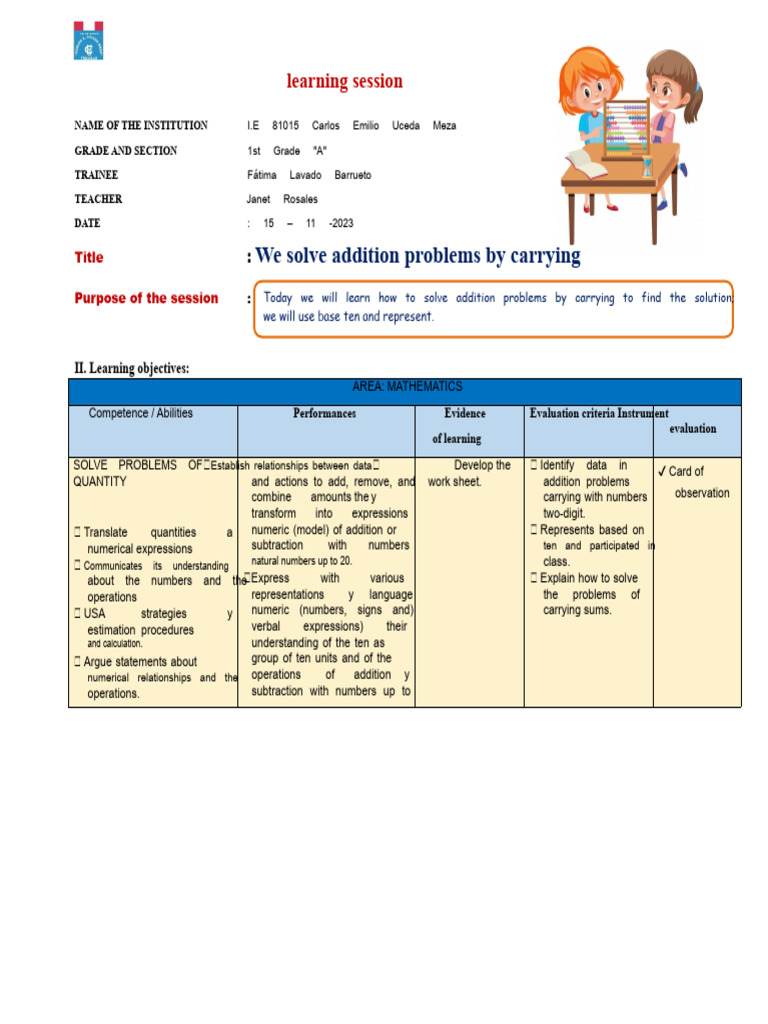Addition Problems: Carrying Techniques | PDF | Mathematics ...
