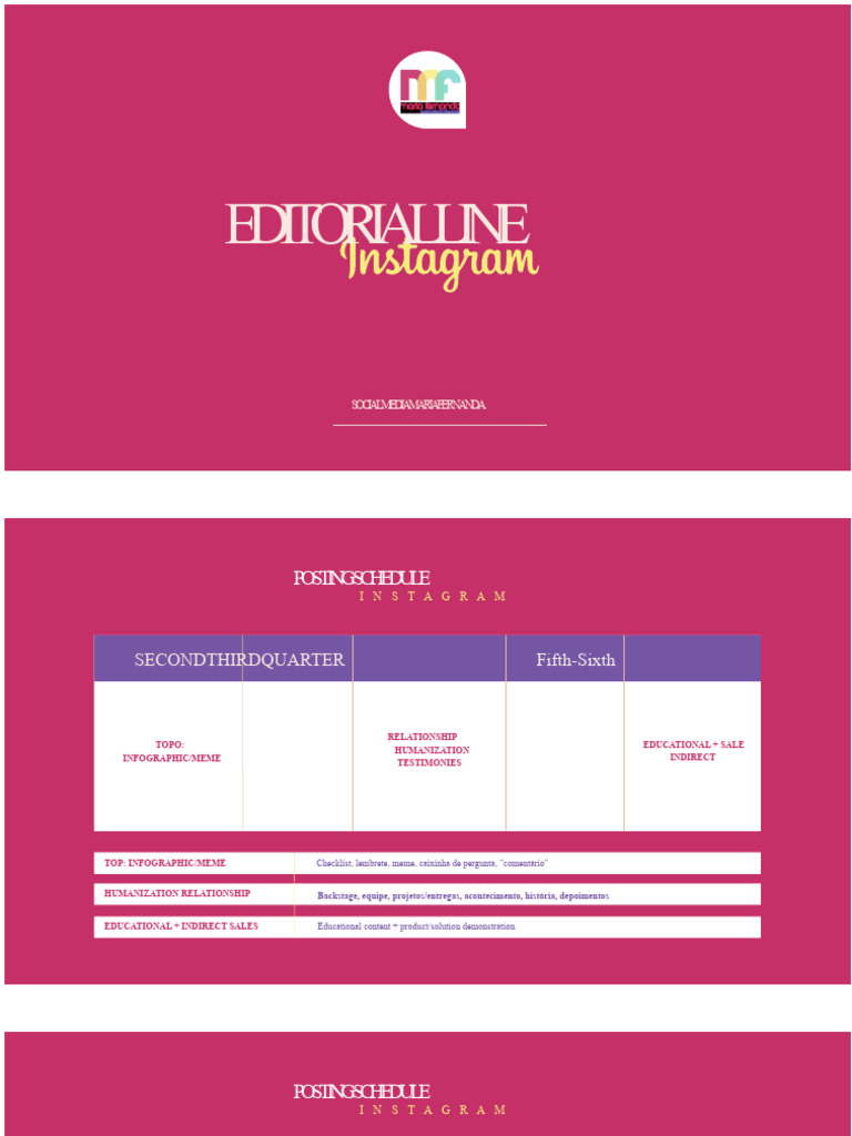Editorial Line - MF SOCIAL MEDIA | PDF