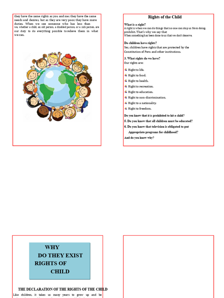 Understanding Children's Rights and Duties | PDF | Children's Rights ...