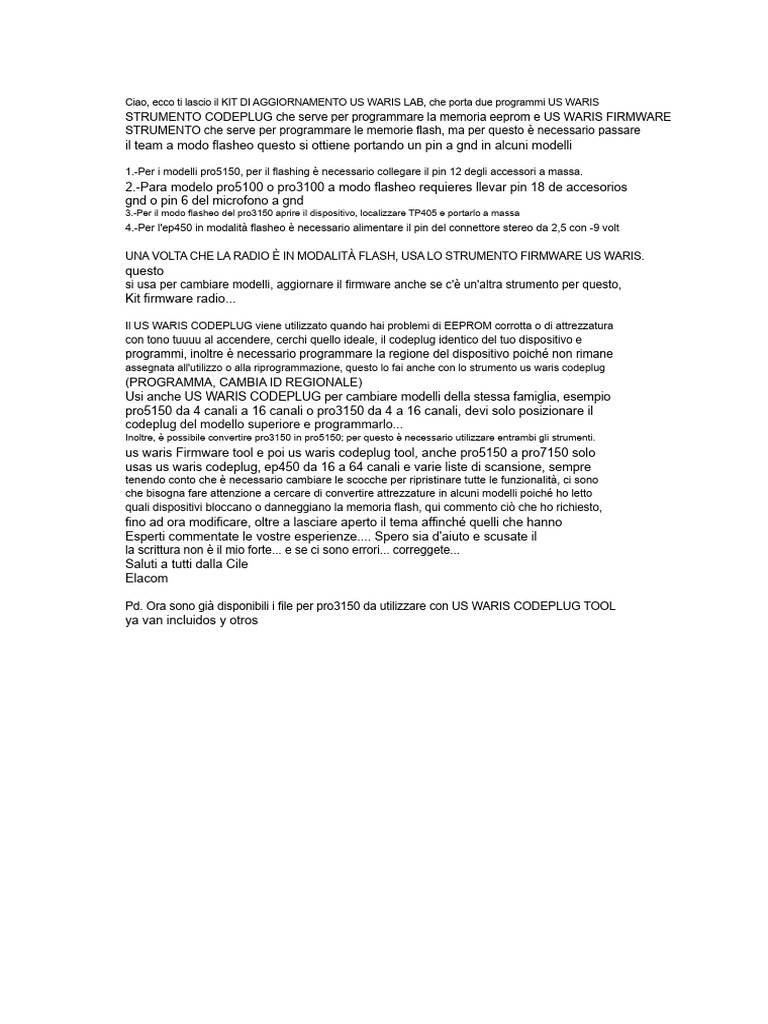 Laboratorio Waris | PDF