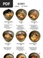 Menu dan Harga Roka Ramen Jogja 2025 | PDF