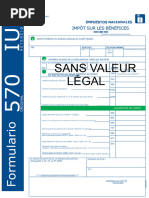 Formulaire 5000 : Procédure Simplifiée | PDF | Impôts | Dividende