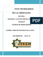 Tipos de Trampas de Los Hidrocarburos