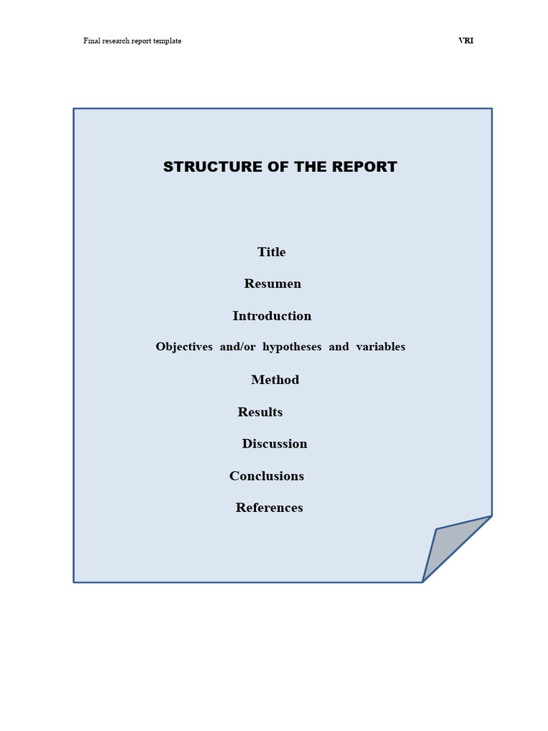 Final Research Report Template Guide | PDF | Qualitative Research ...