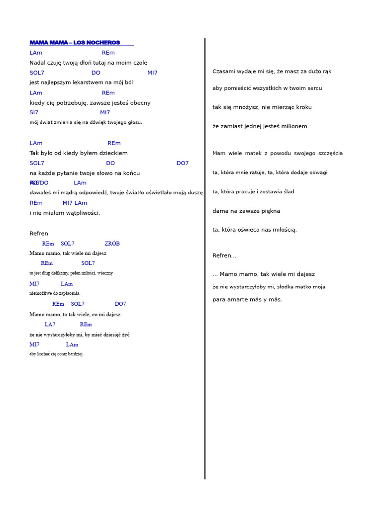 Mamo Mamo | PDF