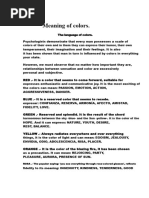 VIBGYOR Colors and Wavelengths Explained | PDF
