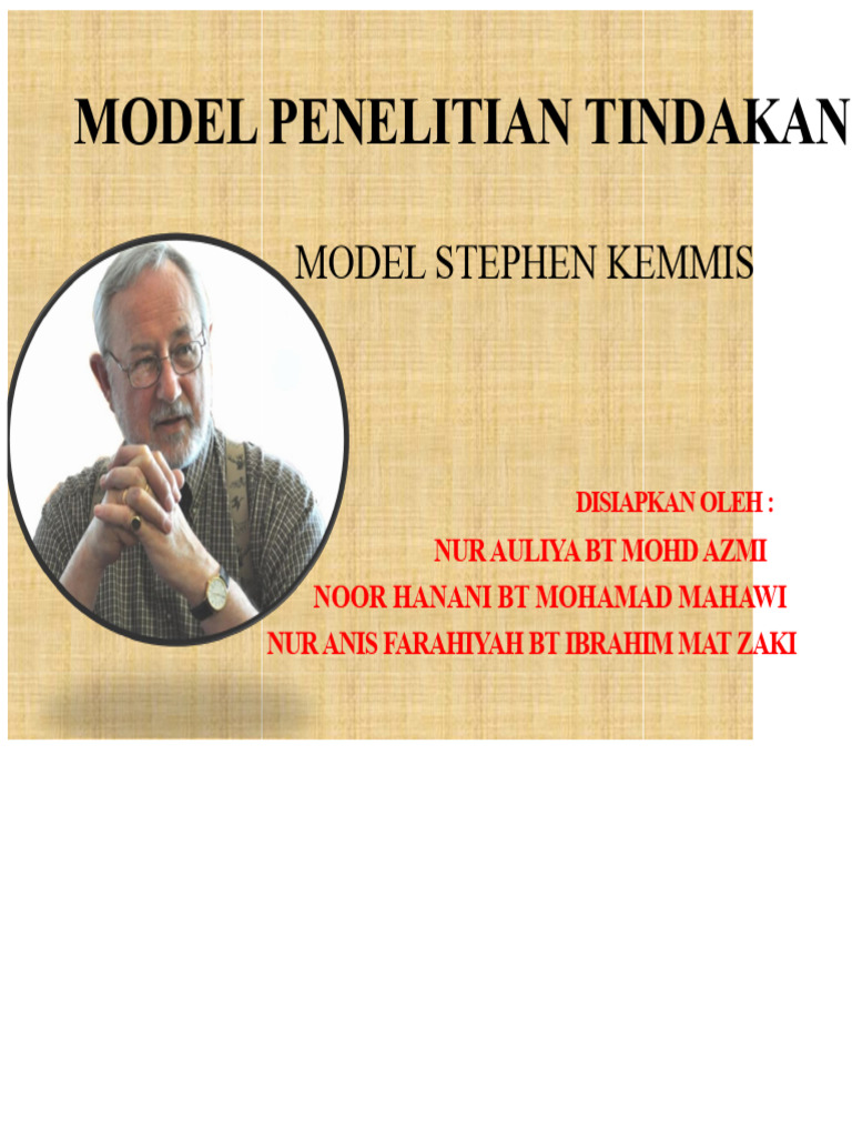 Model Penelitian Tindakan - Stephen Kemmis | PDF