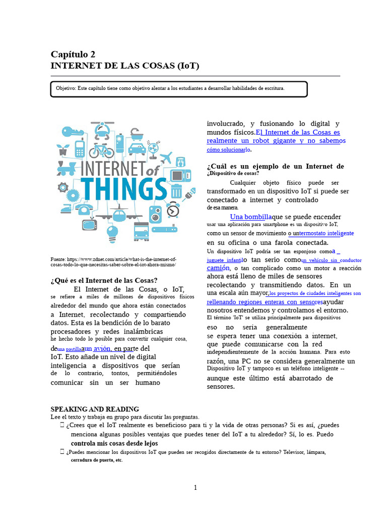 Introducción al Internet de las Cosas | PDF | Internet de las Cosas ...