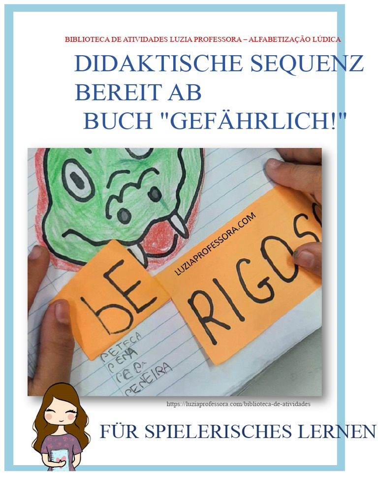 Fertige Didaktische Sequenz Gefährliche Bibliothek Luzia Lehrerin | PDF