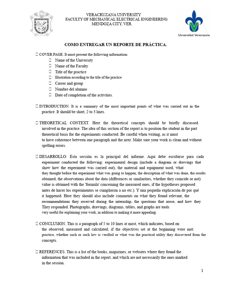How to Write a Practice Report | PDF | Experiment | Science