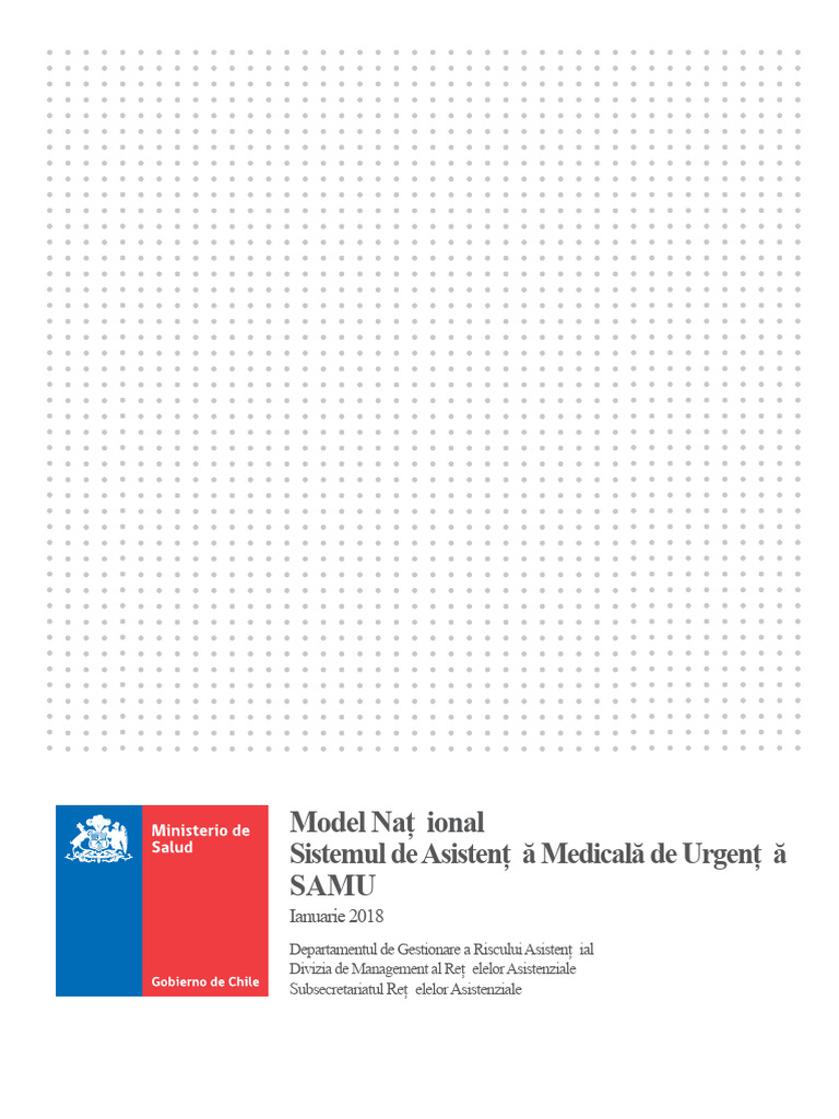 Model National System of Emergency Medical Care SAMU PDF | PDF