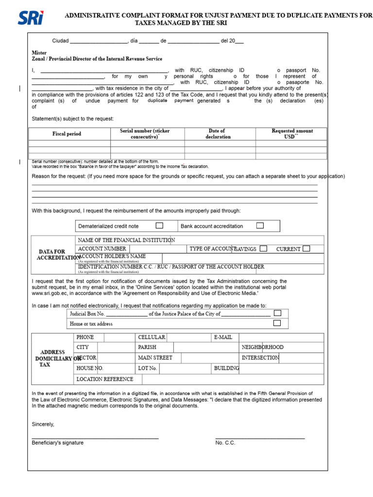 Request For Duplicate Payments | PDF | Payments | Government Finances