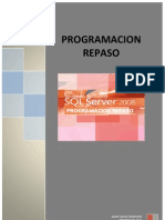 Ejercicios de programación SQL Server2008