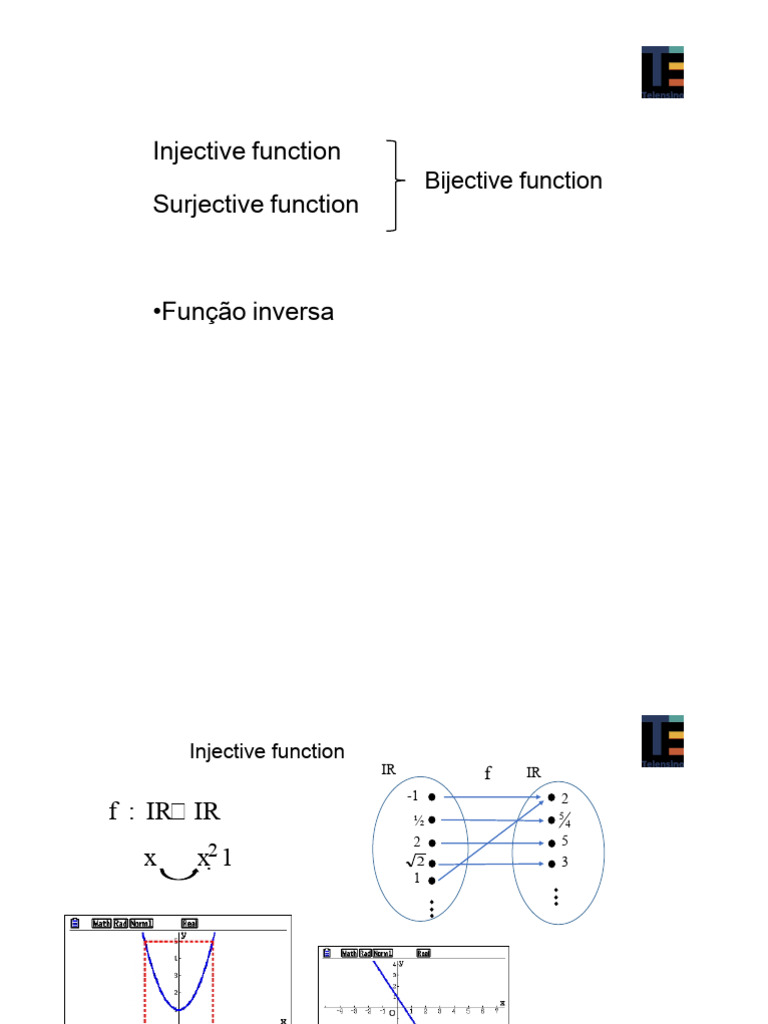 Understanding Injective, Surjective, and Bijective Functions | PDF ...