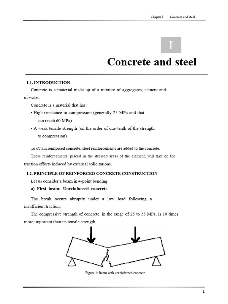 Reinforced Concrete: Properties and Principles | PDF | Concrete ...