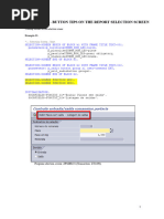 Adding Buttons to ABAP Selection Screen | PDF | Software Development ...