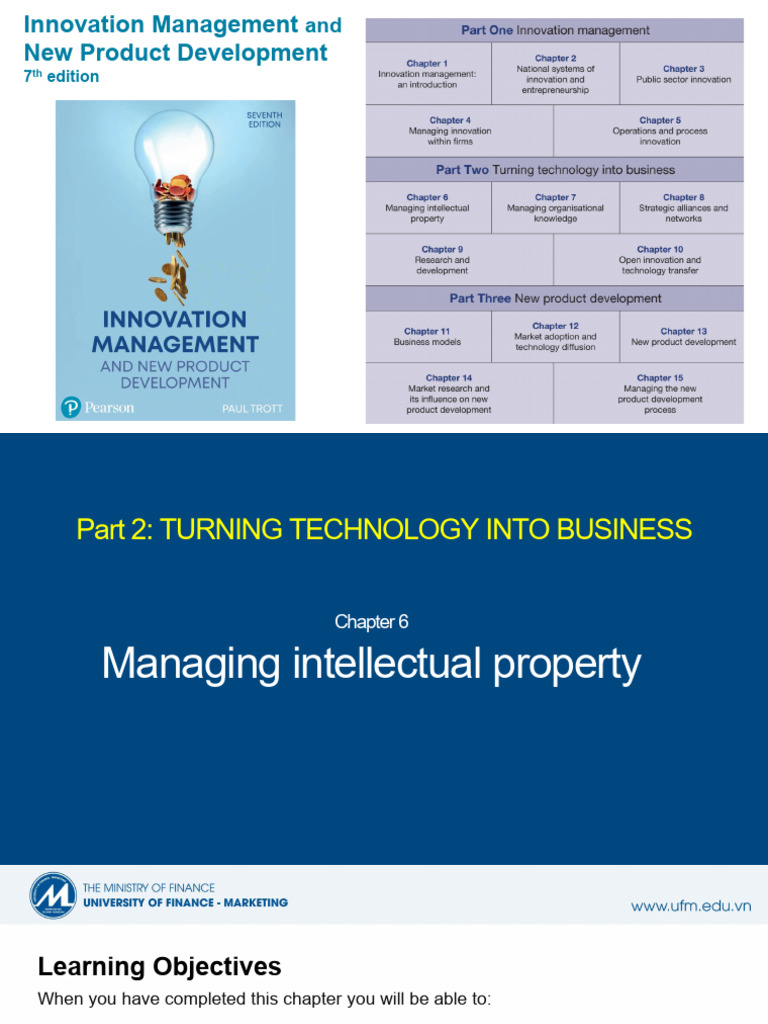 Managing Intellectual Property in Business | PDF | Patent | Copyright