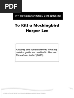 TKAM Chapter Comprehension Worksheet | PDF | To Kill A Mockingbird