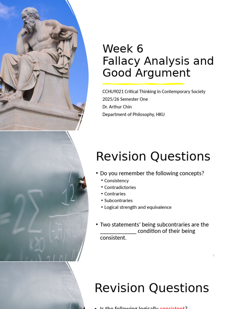 Fallacy Analysis in Critical Thinking | PDF | Argument | Fallacy