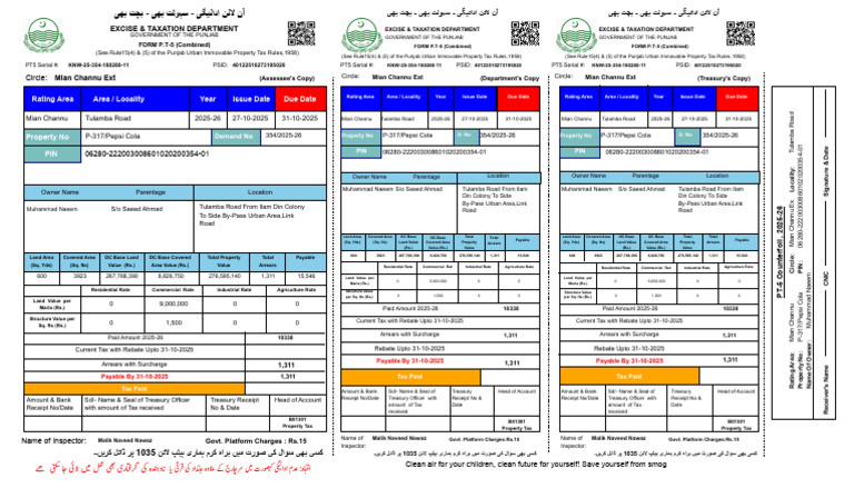 PT10 Issued KNW 25 354 180280 11 | PDF | Taxes | Taxation