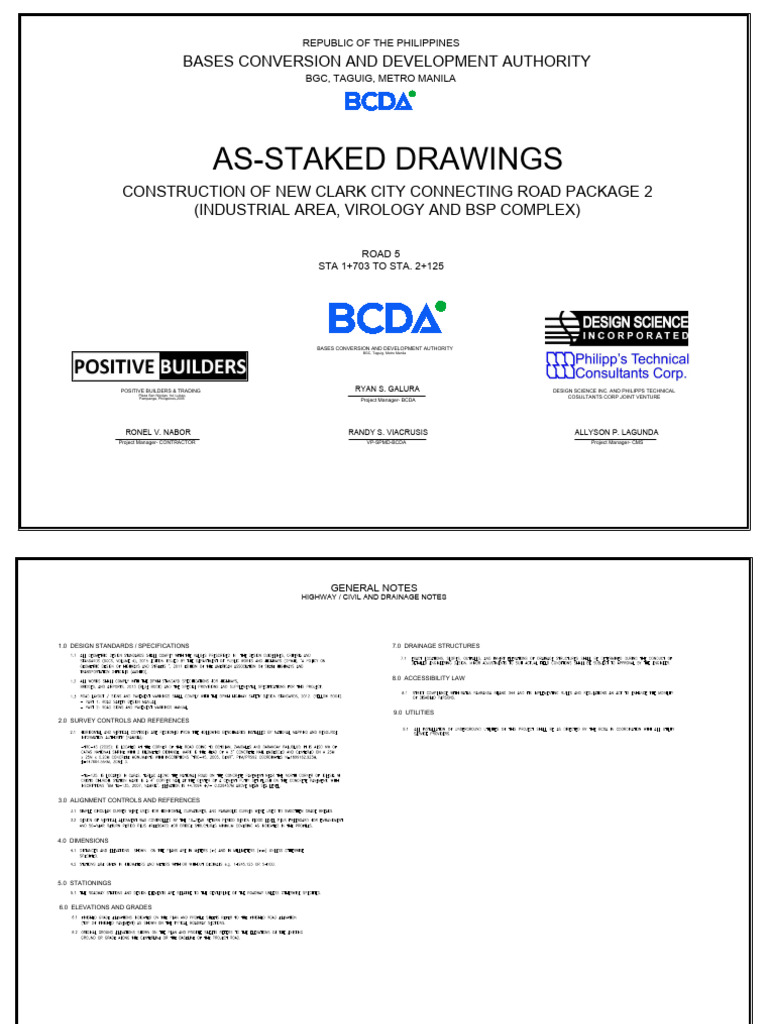 New Clark City Connecting Road Plans | PDF | Government | Economy Of ...