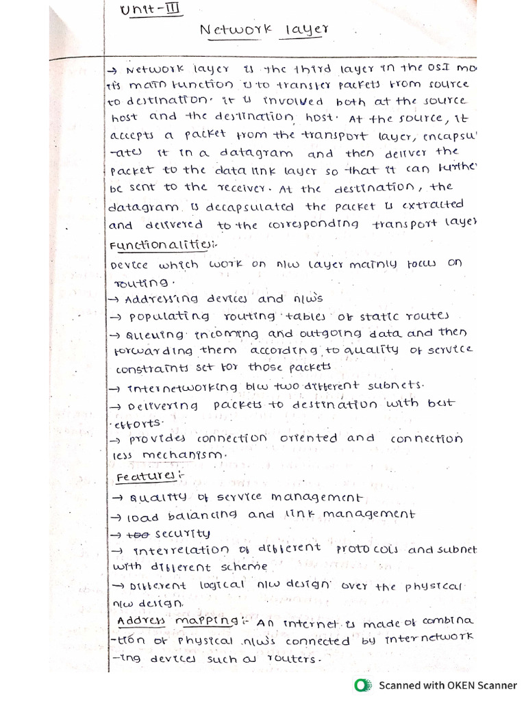 CN Unit 3 | PDF