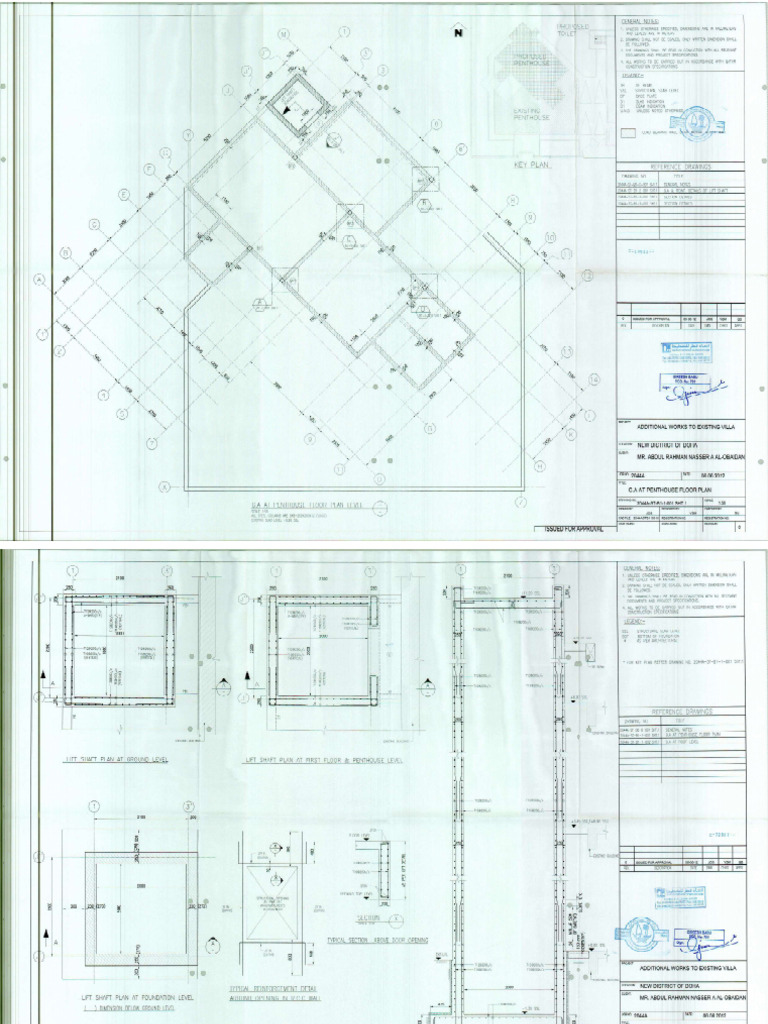 Approved Structural Drawings BP No 72807 2nd BP | PDF