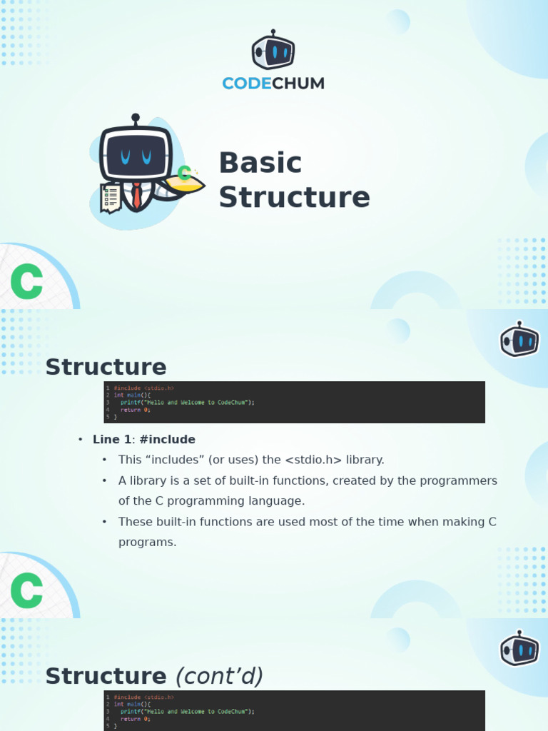 Basic Structure 1 | PDF