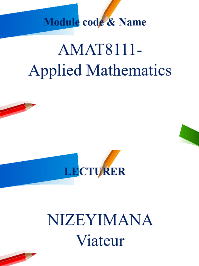 Applied Mathematics: Set Theory Basics | PDF | Function (Mathematics ...