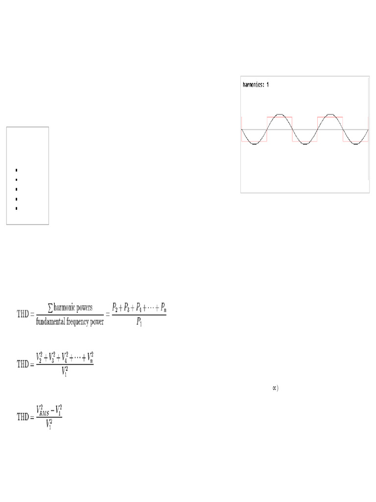 Total Harmonic Distortion - Wikipedia, The Free Encyclopedia | PDF ...