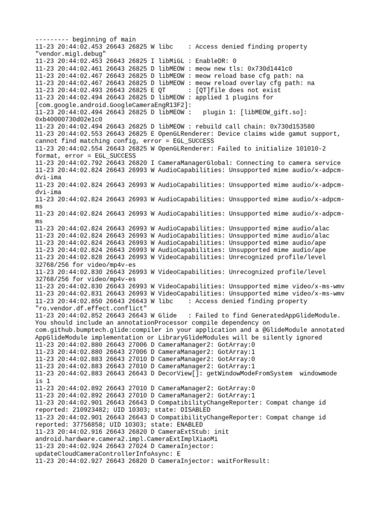 Log Cat 1763909042393 | PDF | Computer Programming | Software