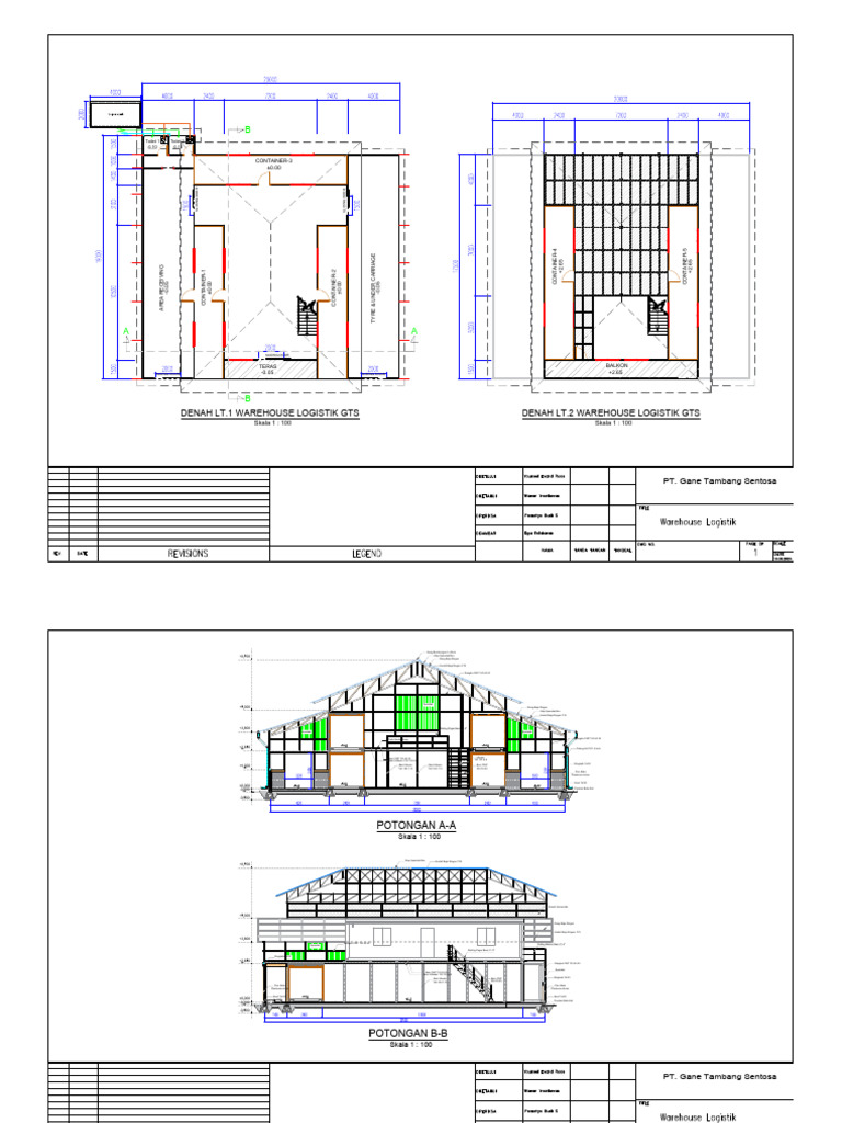 Warehouse Design Plans for GTS | PDF