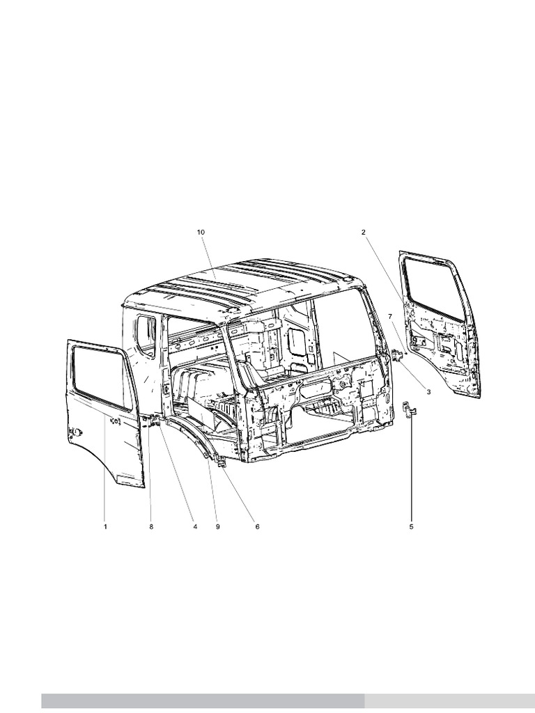 Cab Body With Door | PDF
