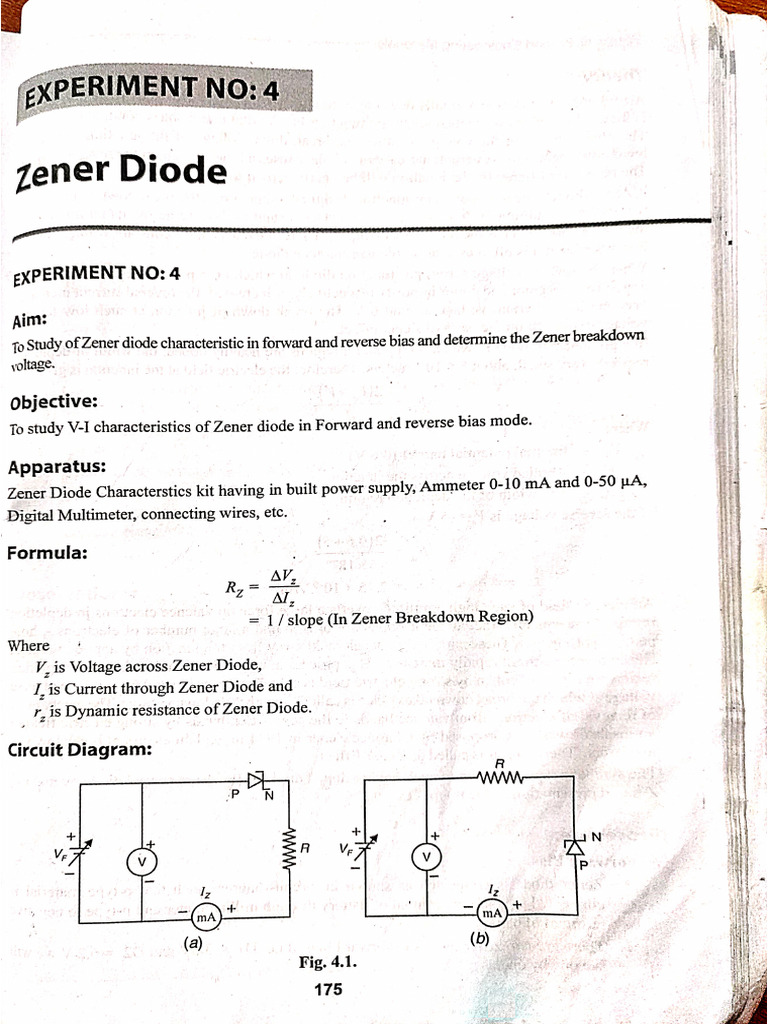 Zener Diode | PDF